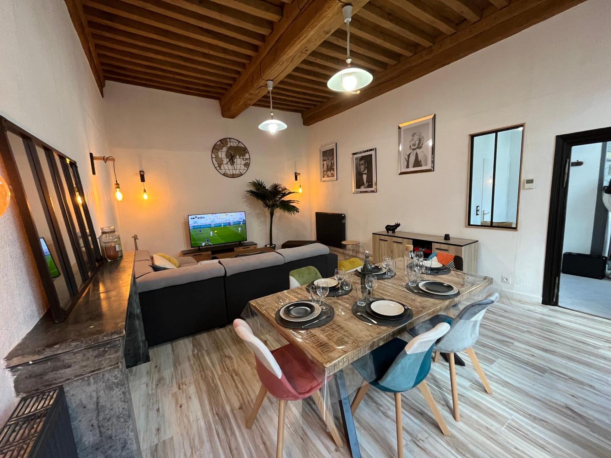 פראי-לה-מוניאל Appartement 6 Personnes - Au Coeur Du Centre Ville מראה חיצוני תמונה